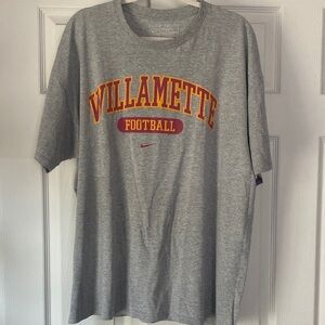 Nike Gray Willamette Football Tee